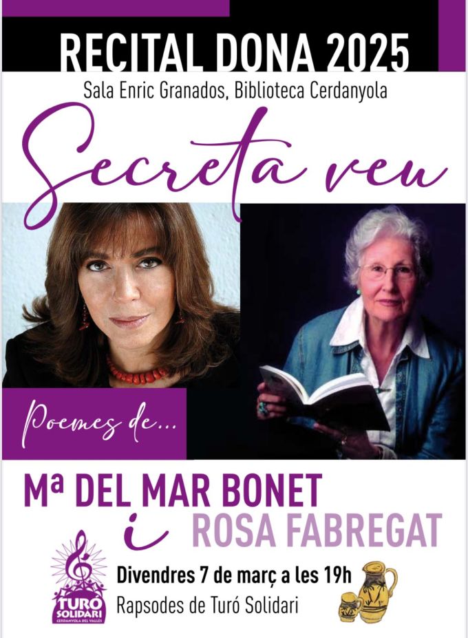 Imatge Recital poètic en homenatge al 8 de març