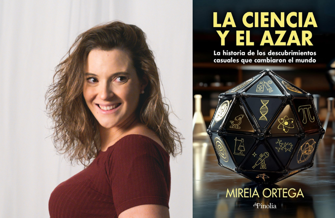 Mireia Ortega i portada llibre
