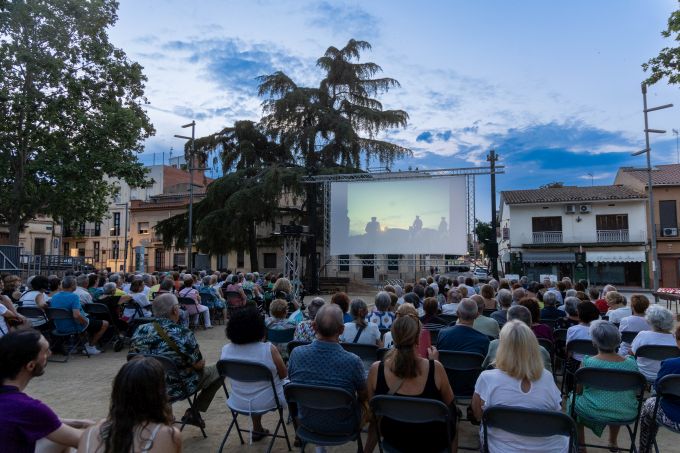 foto arxiu Cinema a la fresca