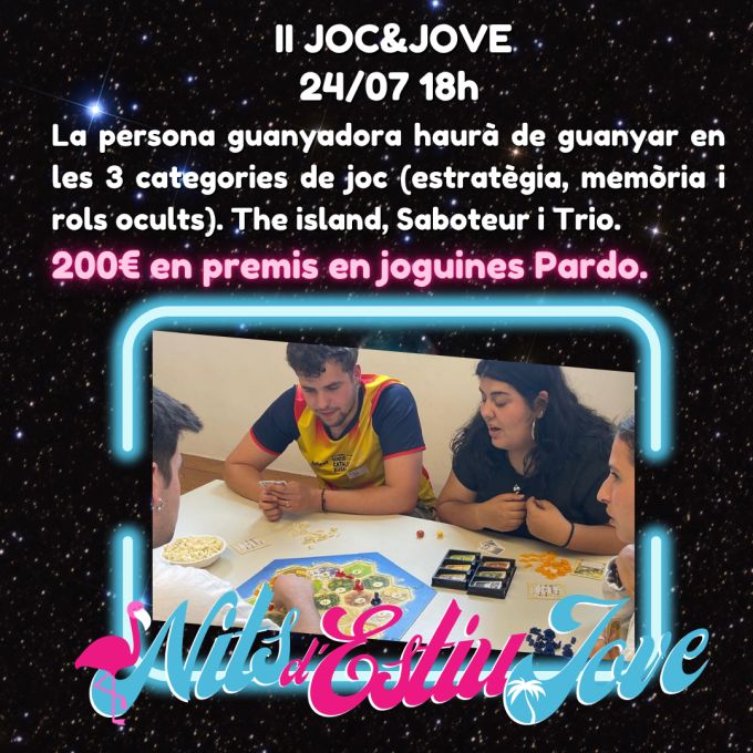 Imatge Joc & Jove, competició de jocs de taula 