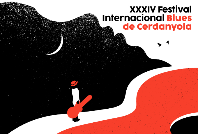 Part del cartell del Festival Internacional Blues de Cerdanyola