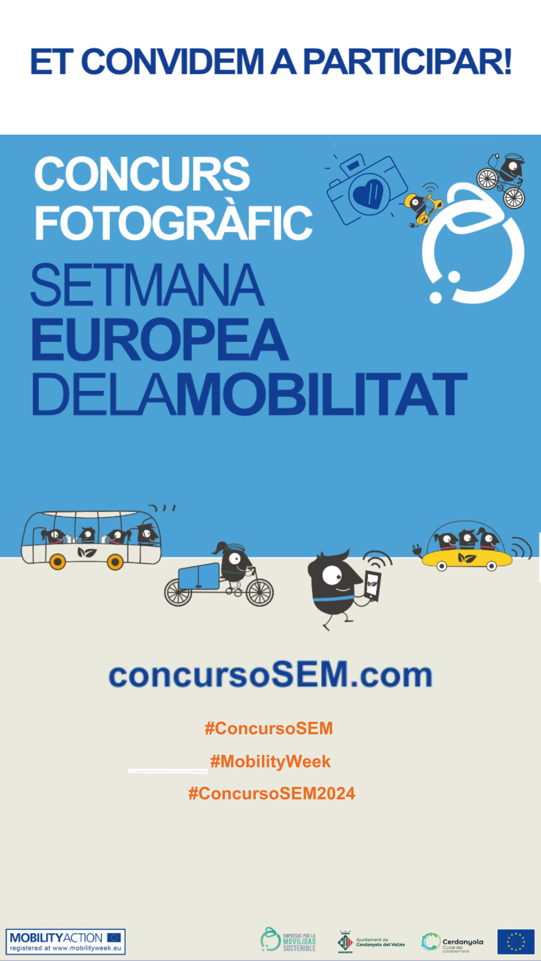 Imatge Concurs de Fotografia Setmna Europea Mobilitat Sostenible