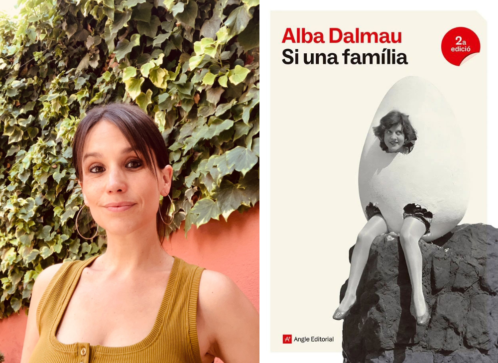 Cafè amb lletres - Alba Dalmau + portada llibre