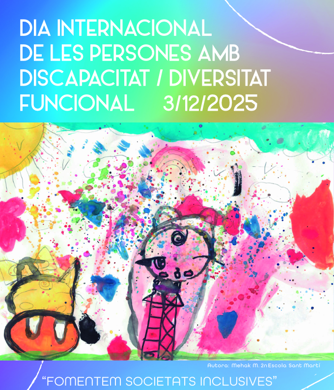 imatge Dia Internacional de les persones amb disCapacitat/Diversitat Funcional
