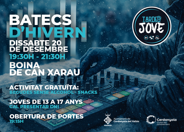 Cartell Tardeo Jove Nadal 