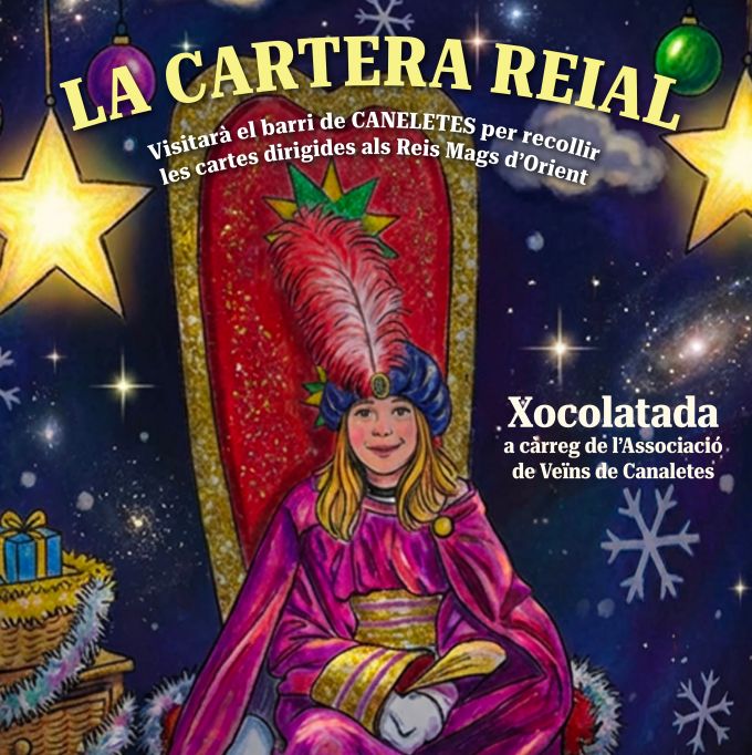 imatge cartell Recollida de cartes Cartera Reial