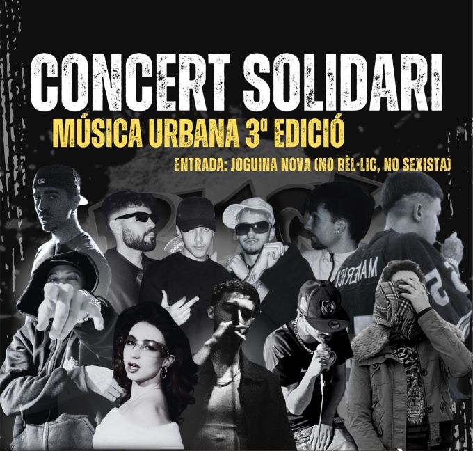 imatge del cartell Concert solidari de Música Urbana