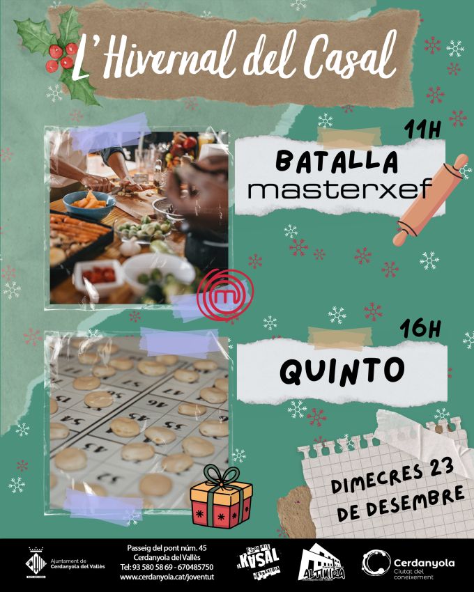 cartell de l'activitat