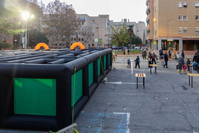 foto arxiu Laberint reciclatge 2024