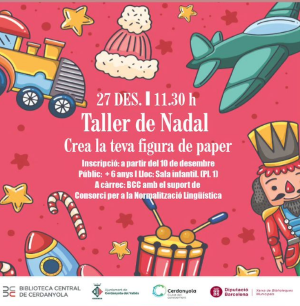 Imatge Taller infantil de Nadal a la Biblioteca