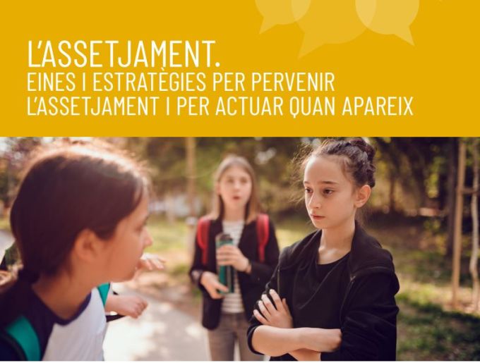cartell Xerrada Escola de Famílies Assetjament