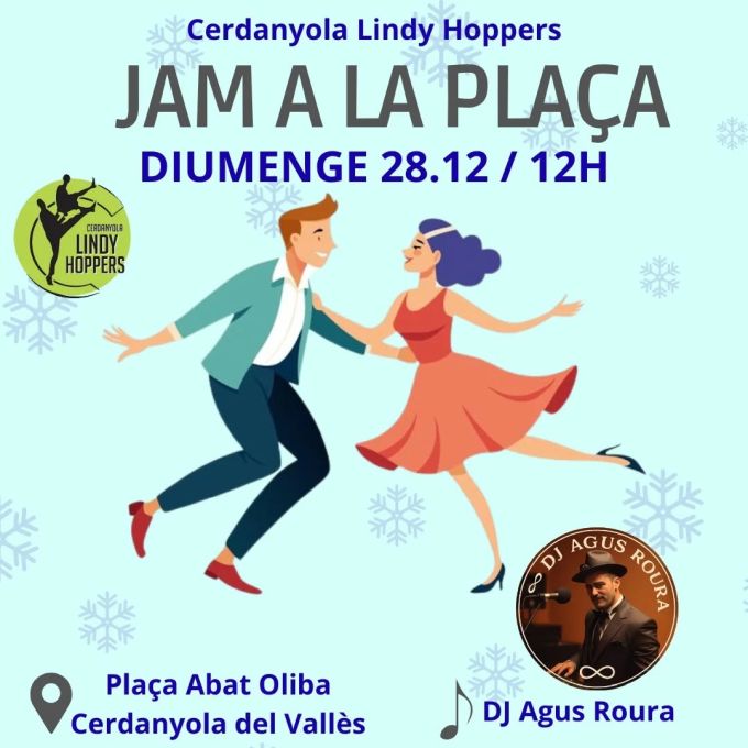 cartell Jam a la plaça