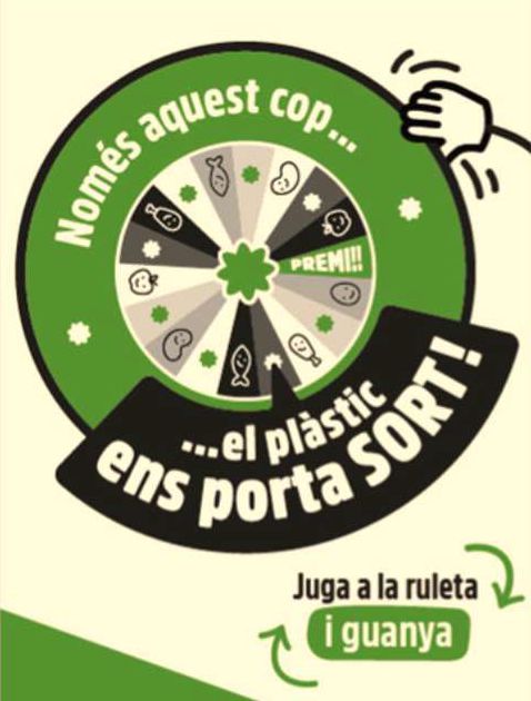 cartell activitat dinamitzada Mercats sostenibles. Adéu als plàstics d'un sol ús