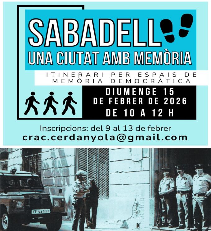 cartell de l'activitat