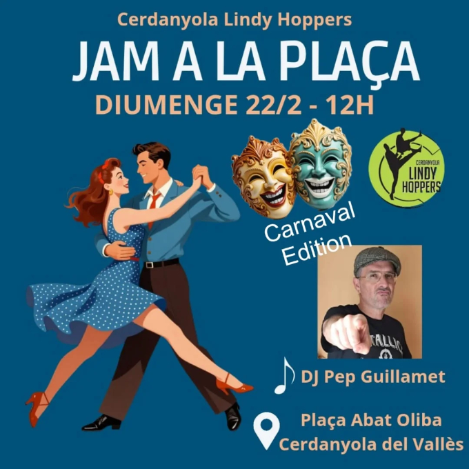 cartell Jam a la plaça