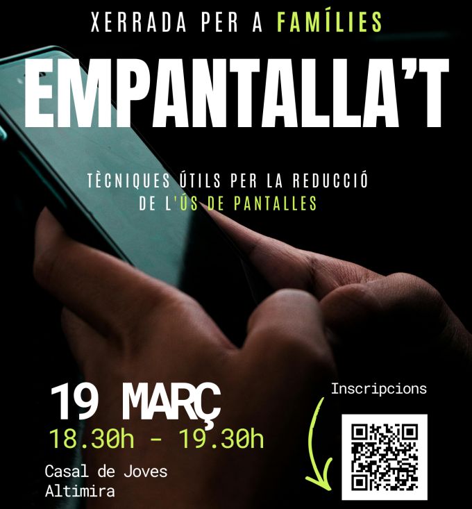 imatge Cartell de la xerrada