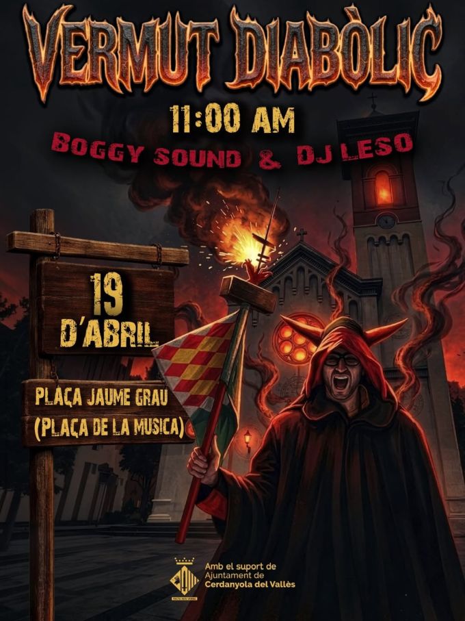 cartell Vermut diabòlic