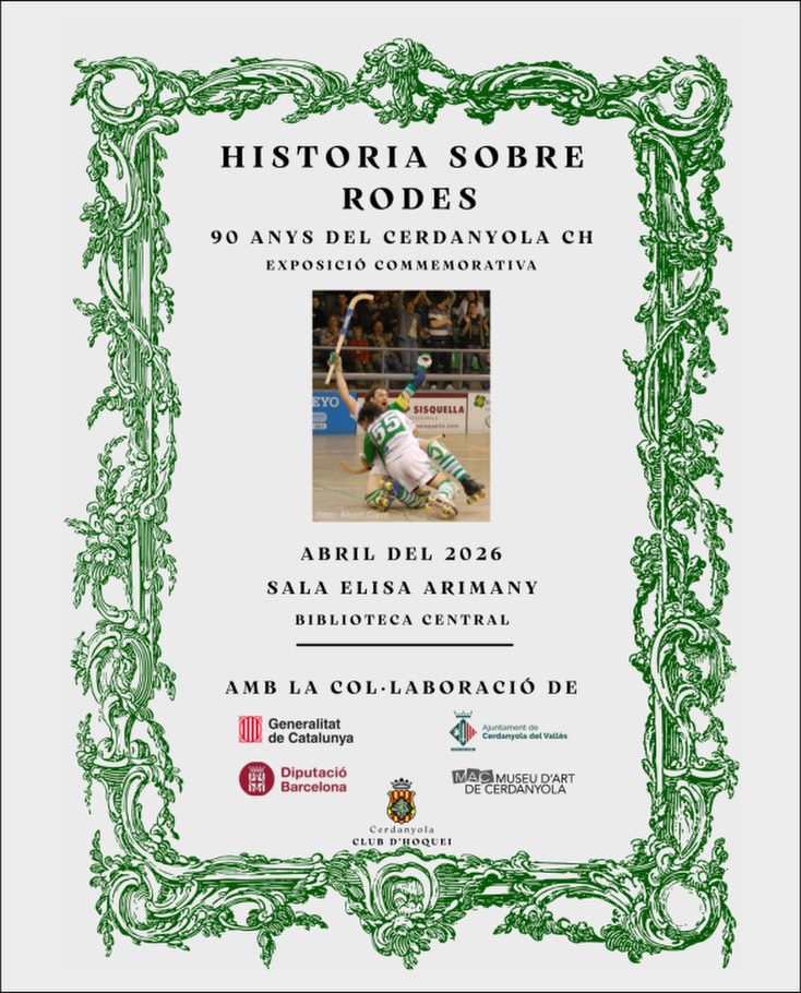 Cartell Exposició Hoquei Patins