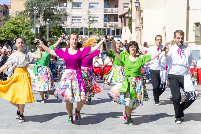 foto arxiu Roda de Gitanes del Roser de Maig