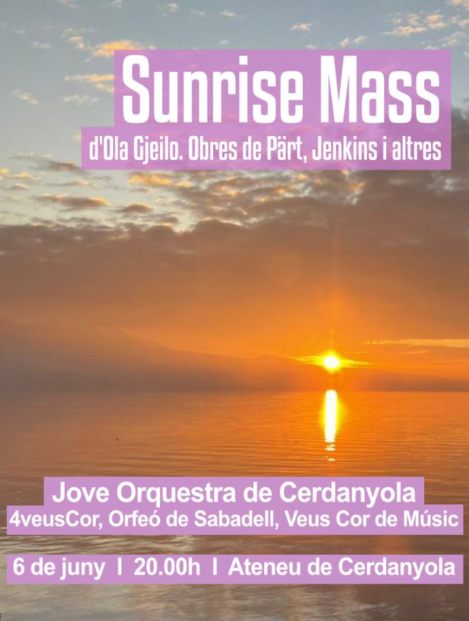 cartell del concert
