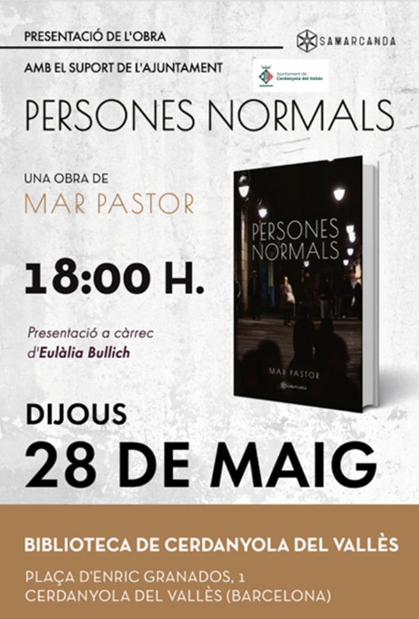 cartell presentació llibre