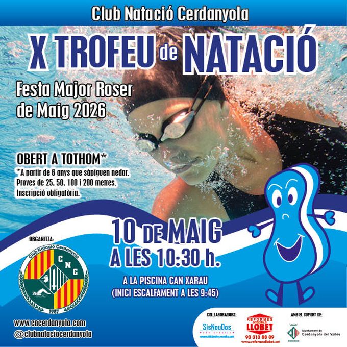 Imatge X Trofeu de Natació Roser de Maig 2026