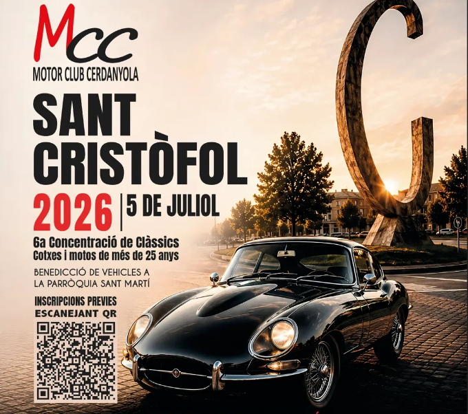 imatge cartell 6a Concentració de clàssics Sant Cristòfol 