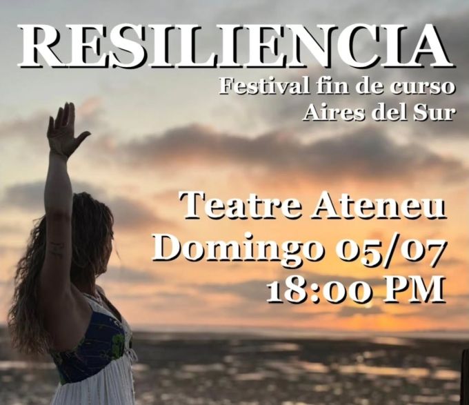 imatge cartell Espectacle de flamenc 'Resiliencia'