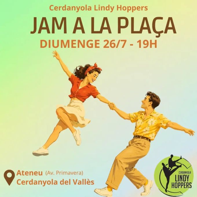 cartell Jam a la plaça