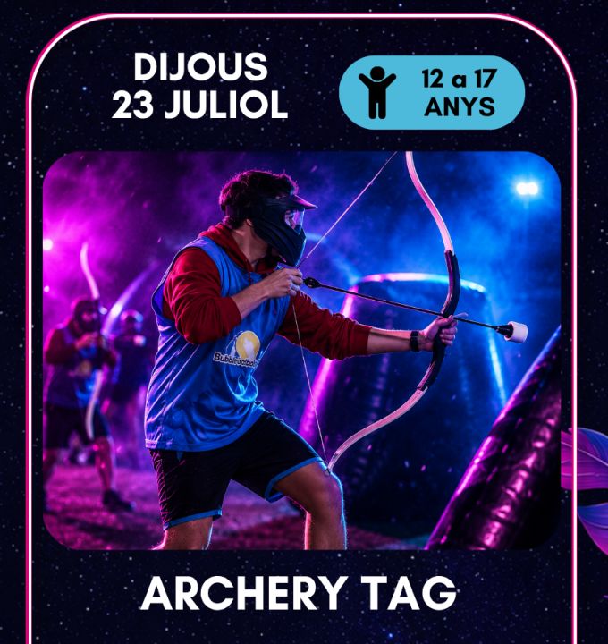 imatge Nits d'Estiu Jove. Archery Tag