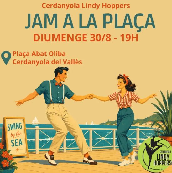 cartell Jam a la plaça