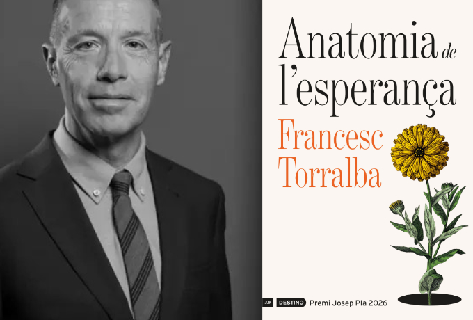 Francesc Torralba + portada 'Anatomia de l'Esperança'