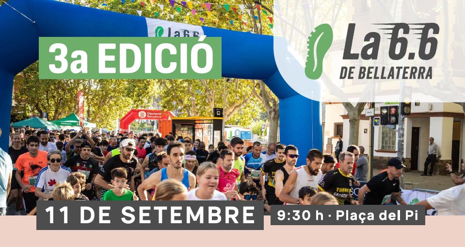 Cartell 3a edició de la 6.6 Bellaterra