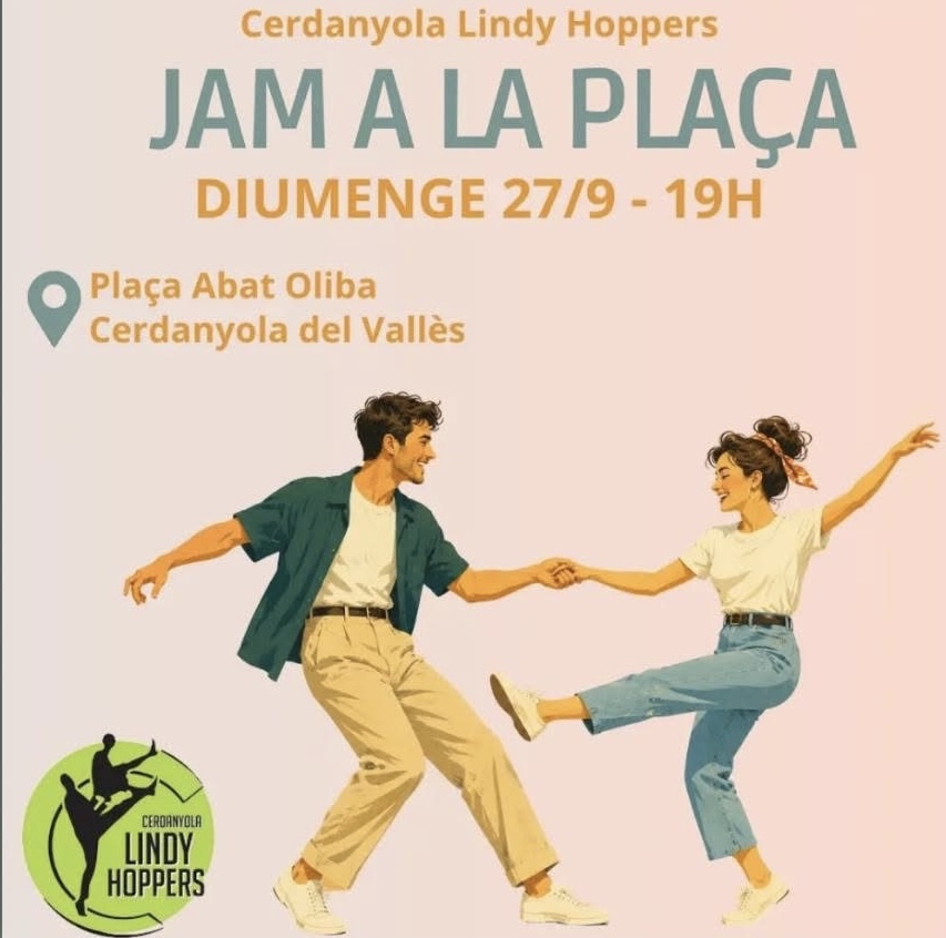 cartell Jam a la plaça