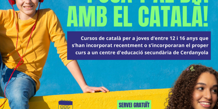 imatge Cursos de català adreçats a joves nouvinguts