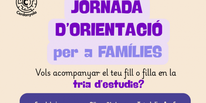 Imatge Jornada Orientació per a Famílies