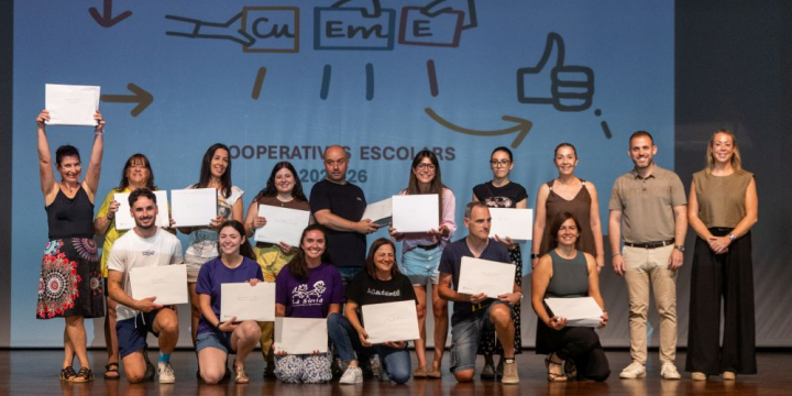 Els tutors i tutores han recollit els diplomes per a tots els alumnes 