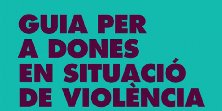 Portada de la guia per a dones en situació de violència durant el confinament