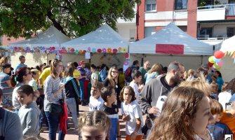 Fotografia del Mercat de les Cooperatives Escolars de l'any passat