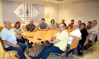 Un moment de la reunió
