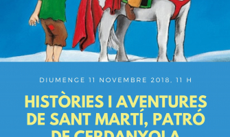 Cartell de l'activitat de Sant Martí