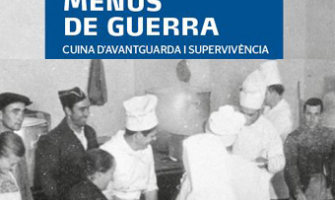Adaptació del cartell de l'exposició Menús de guerra