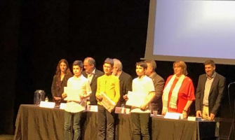 Al nivell 2n ESO van ser tres els alumnes que van obtenir la puntuació màxima