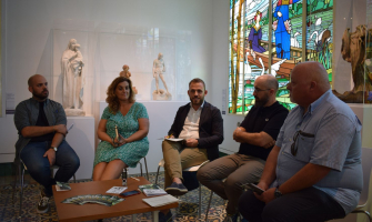 Moment de la presentació dels actes en roda de premsa