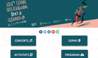 Captura de pantalla de la web del festival