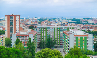 Panoràmica del barri de Les Fontetes