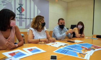 Moment de la presentació de la Subvenció 