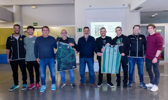 Moment de la presentació del 50 aniversari del Club Basquet Cerdanyola