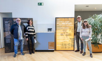 foto de la inauguració de l'exposició