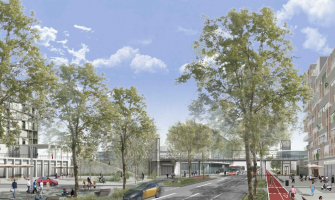 Simulació de la reurbanització de l'avinguda metropolitana